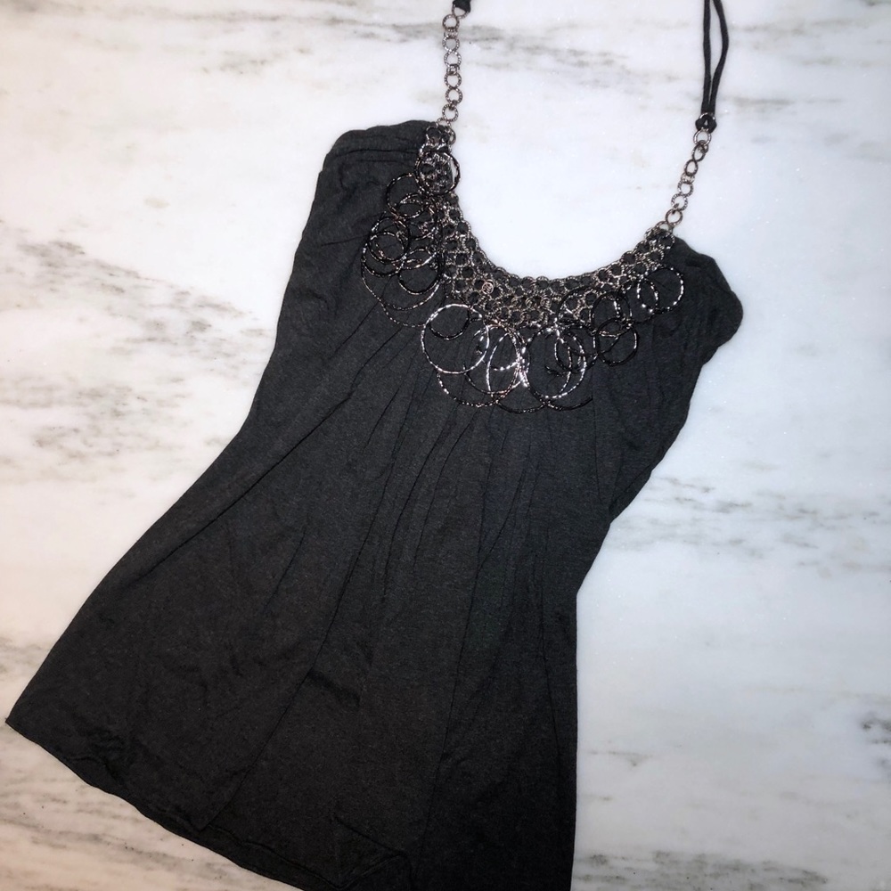 Sky sleeveless top with adjustable straps
